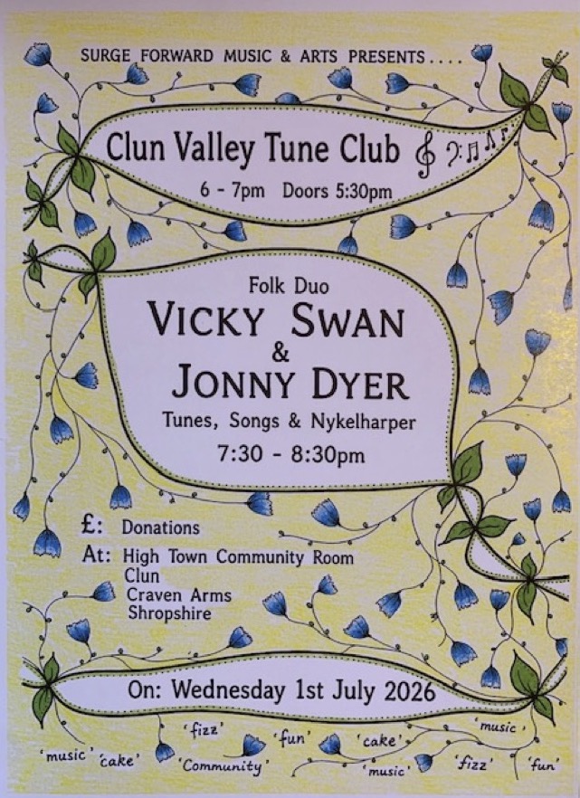 Concert in Clun – 1st July 26